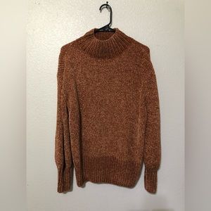 Burnt Orange Fall Sweater